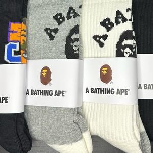 Bathing Ape Socks for SALE!!! SERIOUS INQUIRIES ONLY!!!! PRICES NEGOTIABLE.